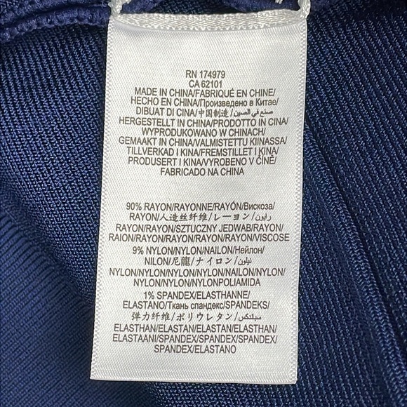 NWT Herve Leger Off The Shoulder Bandage Bodycon Top Classic Blue Sz XS - Picture 11 of 11